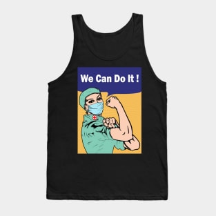 We Can Do It - Nurse Against Coronavirus Tank Top